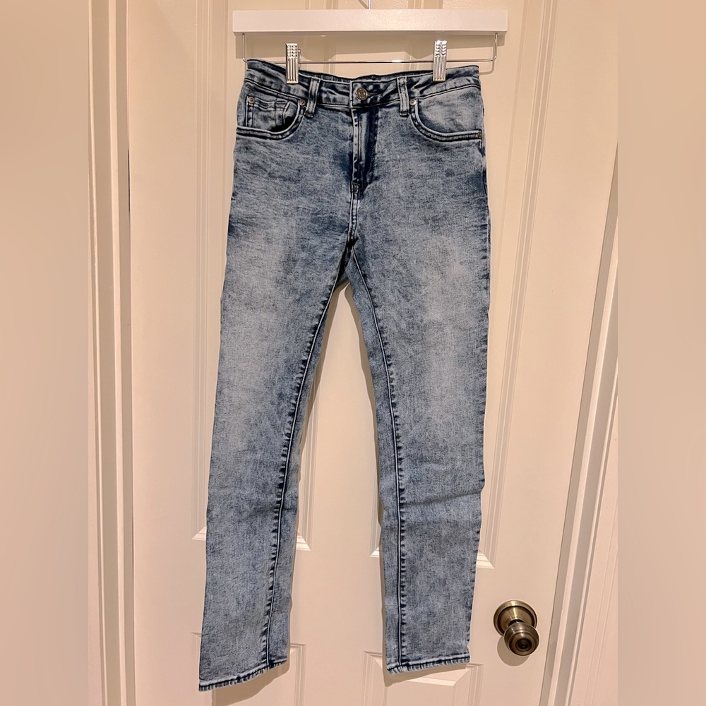 7 for all mankind acid washed boy jeans size 12